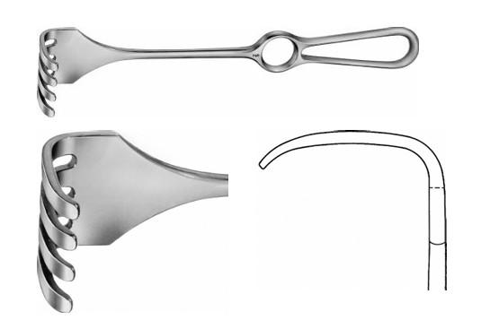 ІЗРАЕЛЬ РЕТРАКТОР 4-ЗУБ. ТУП. T39X40MM 255MM